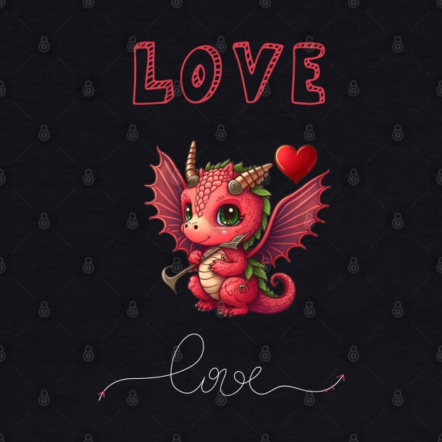 Baby love dragon by Crostreet